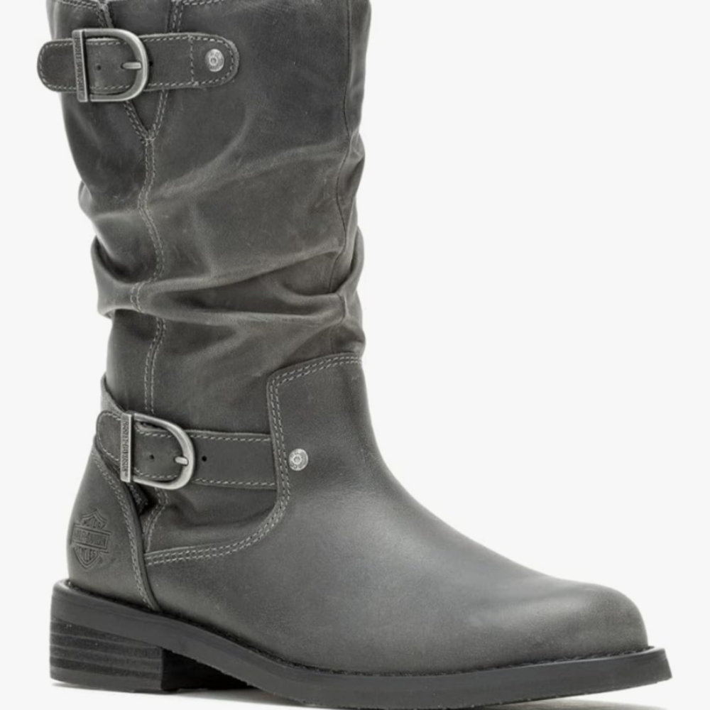 Harley-Davidson Women's Charcoal Moto Boots